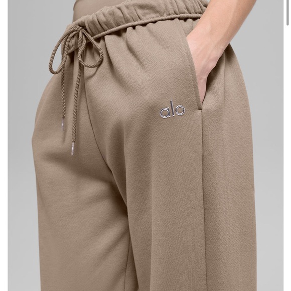 ALO Accolade Sweatpants- Gravel - Picture 7 of 9